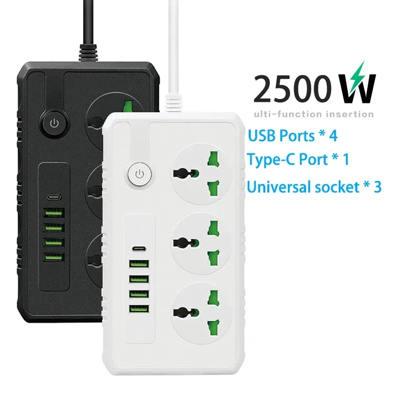 Power Tools Extension - Régua de energia com 4 USB