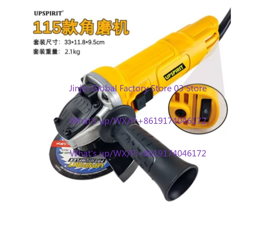 Power Tools Hand Held - Esmerilhadeira elétrica 125mm 1250W sem escova,