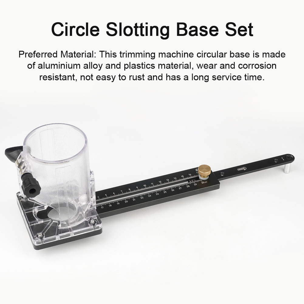 Router Trim Base - Base de Fresagem Circular para Tupia