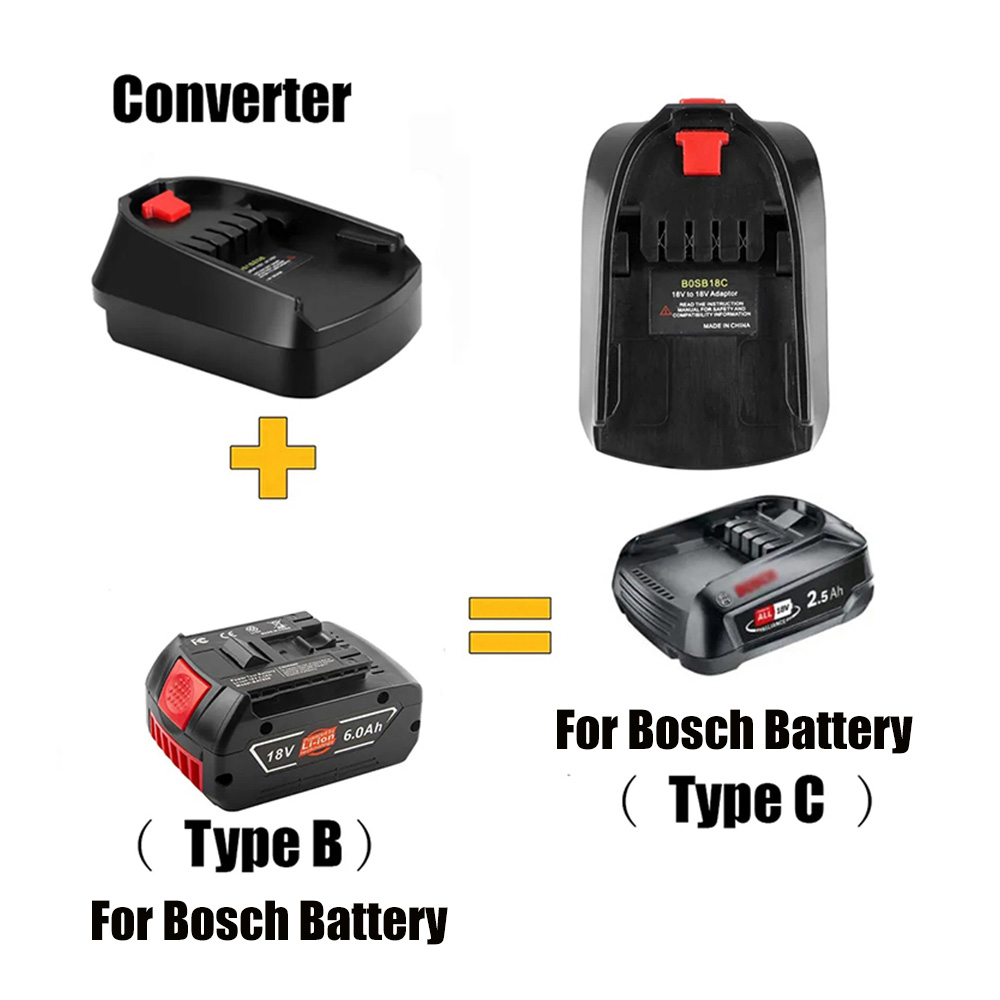 Adaptador de bateria para bosc - Power Tools That Are Green avaliação e preço