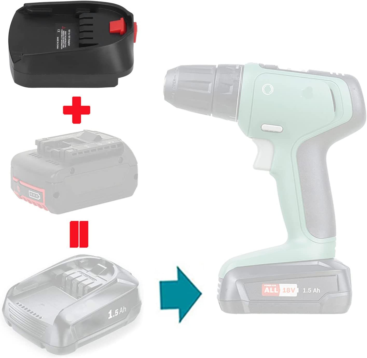 Adaptador de bateria para bosc - Power Tools That Are Green avaliação e preço