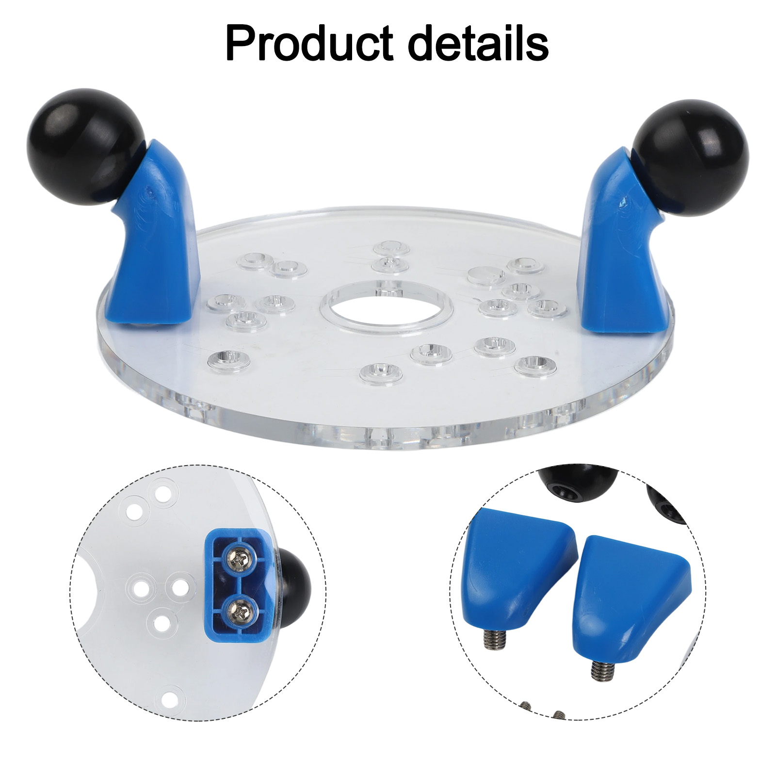Base Transparente para Tupia d - Router Trim Base avaliação e preço