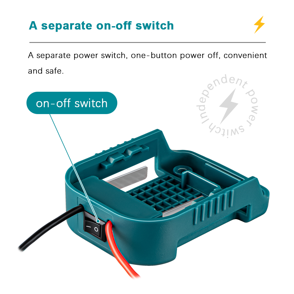 Adaptador de bateria externa c - Power Tools Extension avaliação e preço